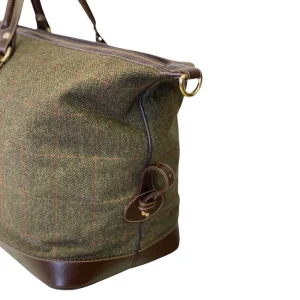 Best Bolsa de Viaje Tweed/Piel Kaki/Cámel Accesorios