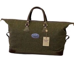 Best Bolsa de Viaje Tweed/Piel Kaki/Cámel Accesorios