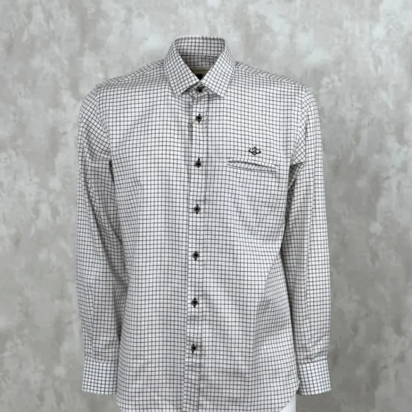 Best Camisa Caza Cuadro Pequeño Hombre Hombre Camisas