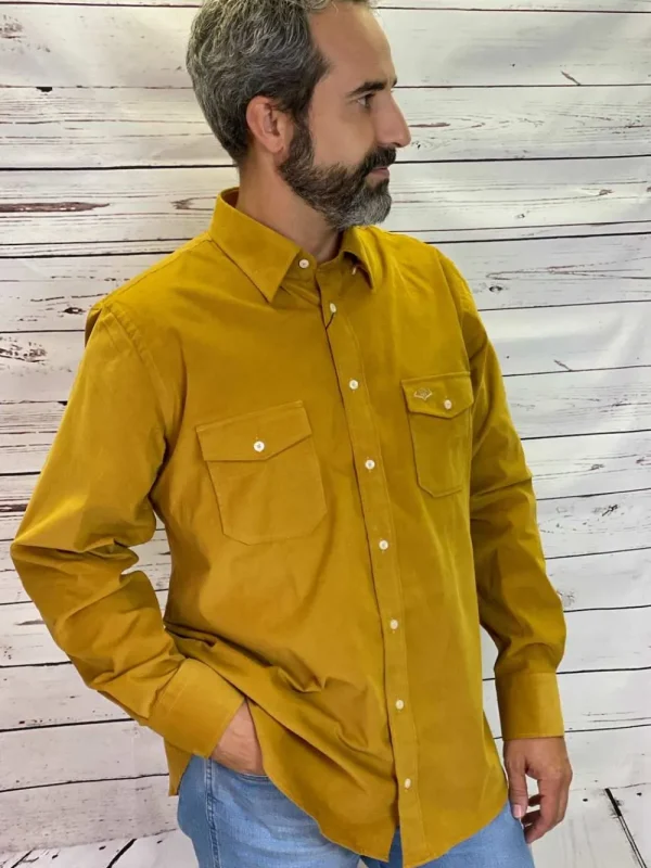 Outlet Camisa Caza Hombre Micropana Hombre Camisas