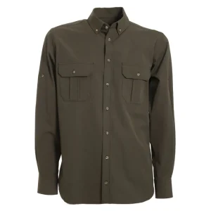 Online Camisa Caza Hombre Safari Hombre Camisas