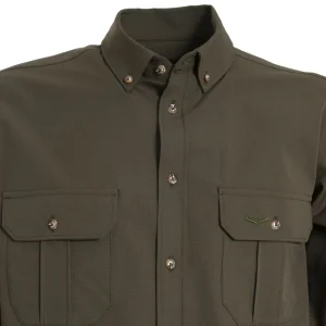 Online Camisa Caza Hombre Safari Hombre Camisas