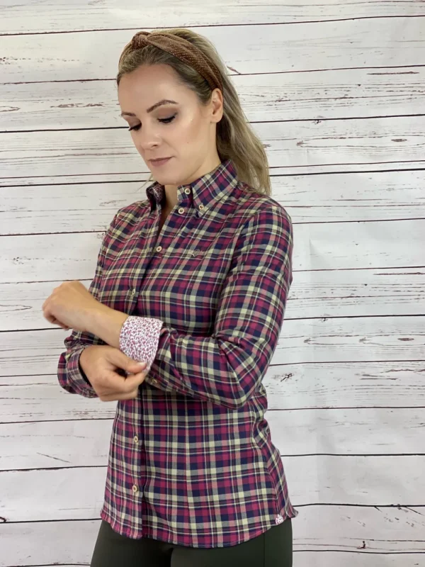 Clearance Camisa Caza Mujer Cuadros Mujer Camisas