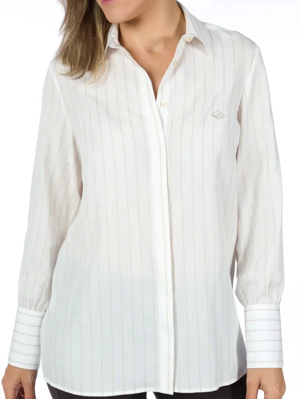 Fashion Camisa Caza Mujer Fluida Mujer Camisas