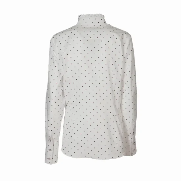Outlet Camisa Caza Mujer Rocio Lunar Blanca Mujer Camisas