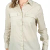 Online Camisa Caza Mujer Safari Oversice Mujer Camisas