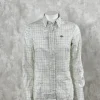 Clearance Camisa Caza Tablas Cuadros Mujer Mujer Camisas