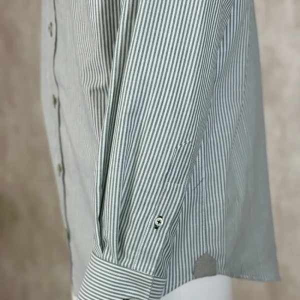 Best Camisa Caza Tejido Rayas Oxford Hombre Hombre Camisas