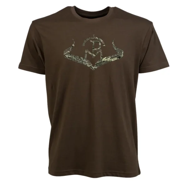 Best Camiseta Caza Hombre C/R Logo Camo Hombre Camisetas Y Polos