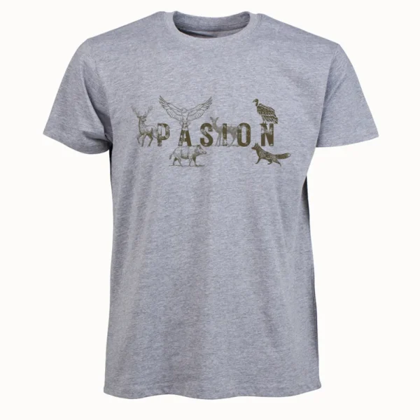 Online Camiseta Caza Hombre C/R Pasión Animales Hombre Camisetas Y Polos