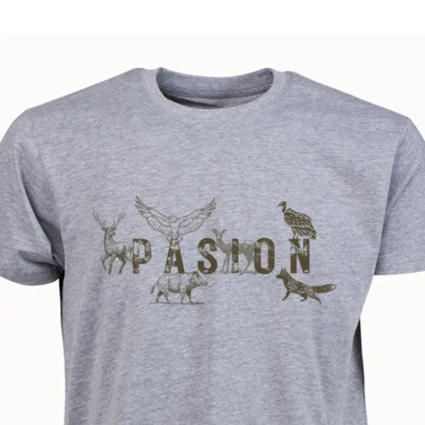 Online Camiseta Caza Hombre C/R Pasión Animales Hombre Camisetas Y Polos