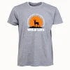 Best Camiseta Caza Hombre C/R Wild Life Ciervo Hombre Camisetas Y Polos