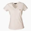 Best Camiseta Caza Mujer C/P Bordada Blanca Mujer Camisetas Y Polos