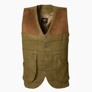 New Chaleco Caza Hombre Tiro Tweed Hombre Hombre