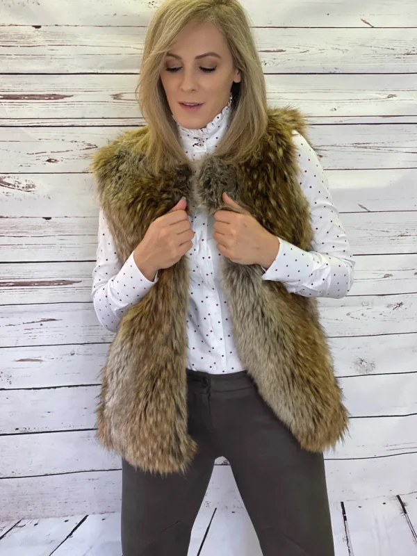 New Chaleco Caza Mujer Lobo Mujer Chalecos