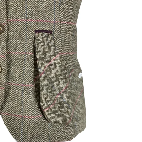 Discount Chaleco Caza Mujer Tiro Tweed Mujer Mujer