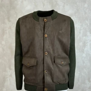 New Chaqueta Caza Tricot Antelina Hombre Hombre Chaquetas Y Americanas