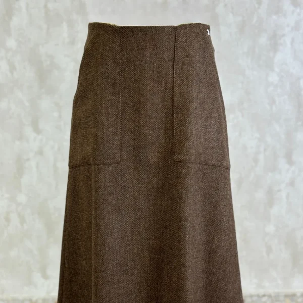 Hot Falda Caza Tweed Mujer Mujer Vestidos Y Faldas