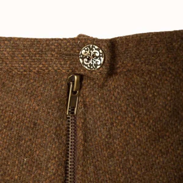 Fashion Falda Pantalón Caza Mujer Tweed Mujer Vestidos Y Faldas