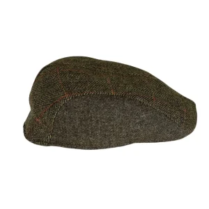 Sale Gorra Campera Caza Unisex Tweed Kaki/Cámel Gorras