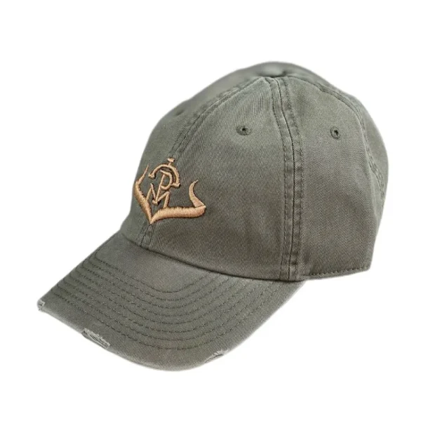 Online Gorra Caza Unisex New Vintage Kaki Logo Gorras