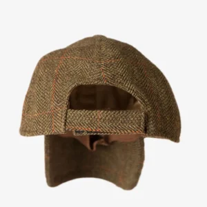 Hot Gorra caza unisex tweed kaki/cámel Gorras