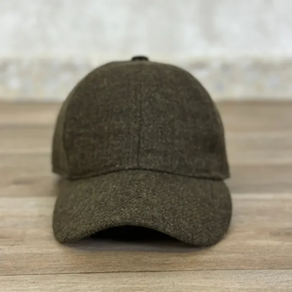 Fashion Gorra caza unisex tweed Verde Jaspe Gorras