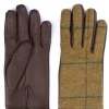 Sale Guante Caza Hombre Tweed/Piel Guantes