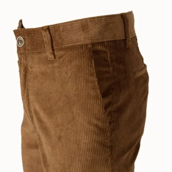 New Pantalón Caza Hombre Pana Elástica Hombre Pantalones
