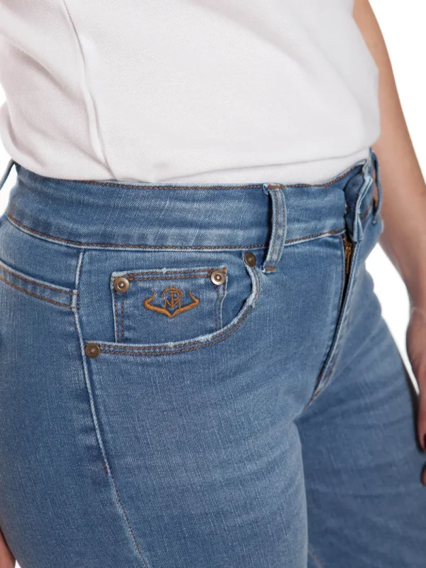 Outlet Pantalón Vaquero Mujer Azulón Mujer Pantalones