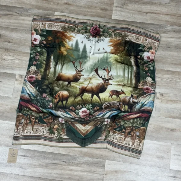 Fashion Pañuelo Estampado 100×100 Pañuelos