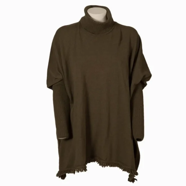 Fashion Poncho Caza Mujer Corto Mujer Ponchos Y Capas