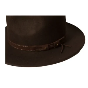 Outlet Sombrero Montero G Unisex Marrón Gorras